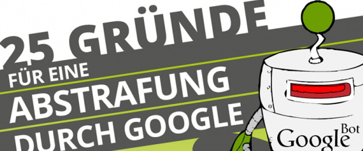 25 Google Abmahngründe - Journal Header